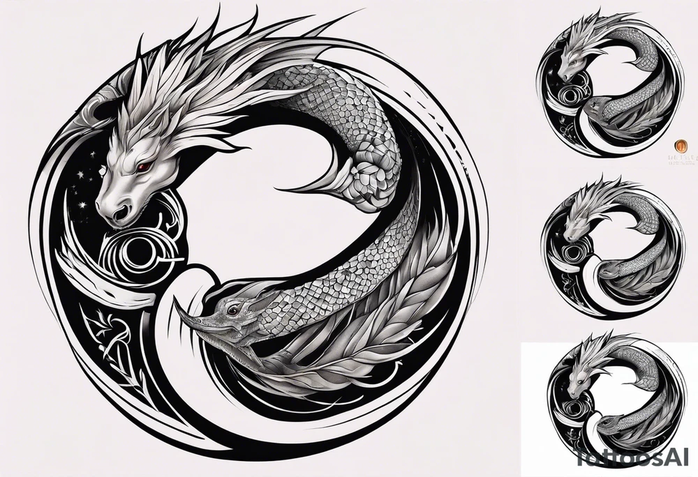 Ouroboros tattoo idea