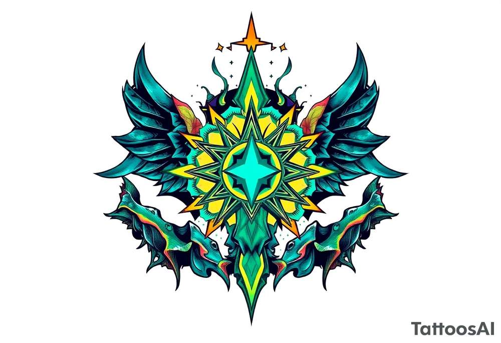 Mystical tattoo idea