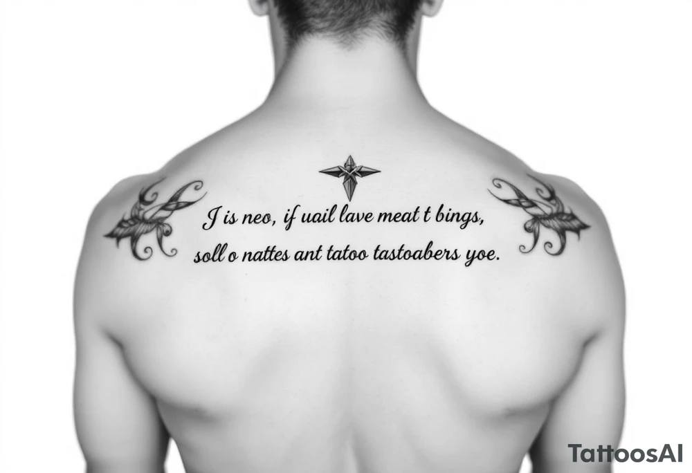 Quotes tattoo idea