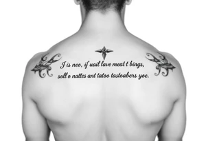 Quotes tattoo idea