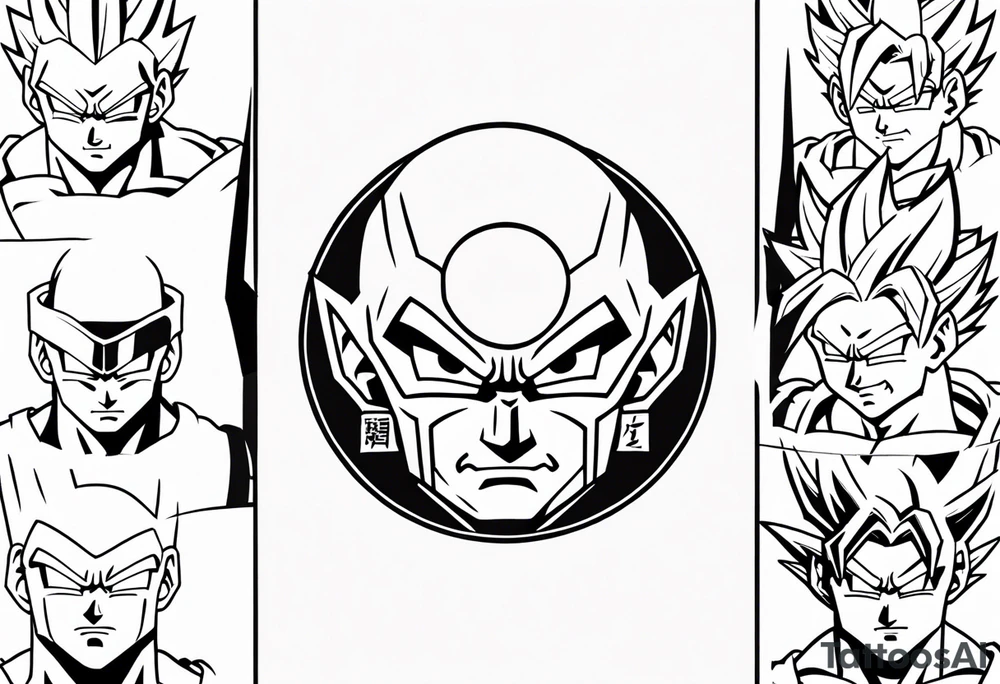 dragonball z tattoo idea