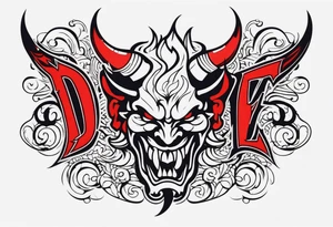 devil tattoo idea