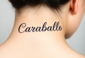 Caraballo tattoo idea