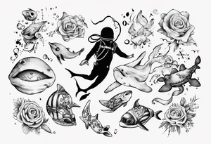 “You’re diving into me with your love” tattoo idea