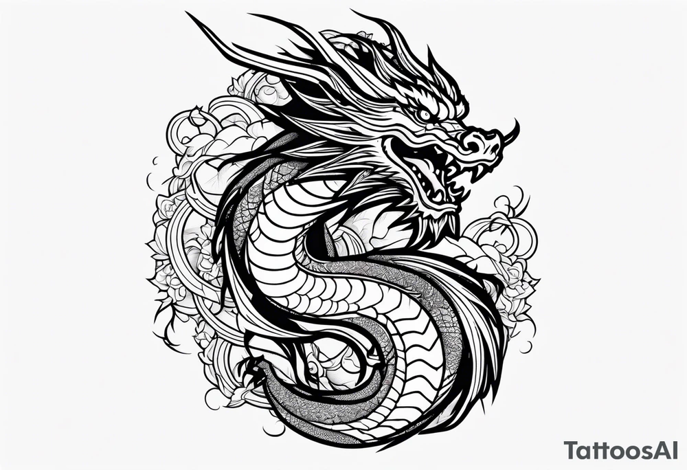 Dragon tattoo 
Japanese tattoo tattoo idea