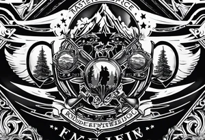 Rucking, Fitness, brotherhood tattoo idea