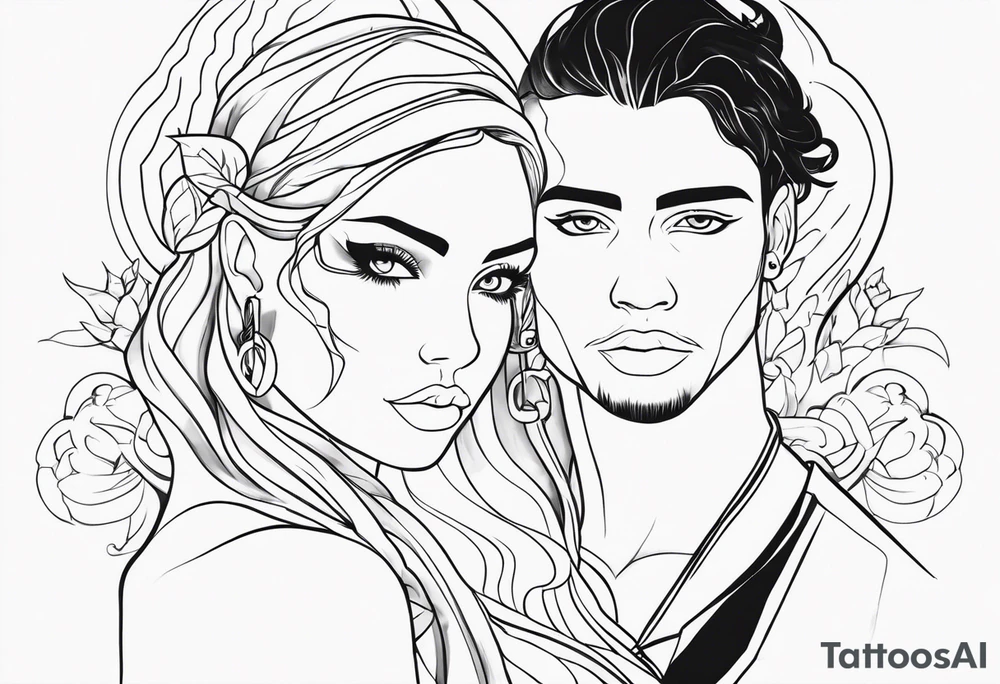 Vaida and Kolton tattoo idea