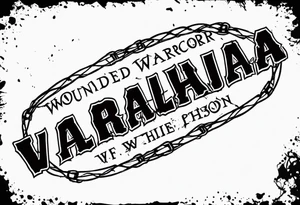 Wounded warrior valhalla barb wire prison tattoo idea