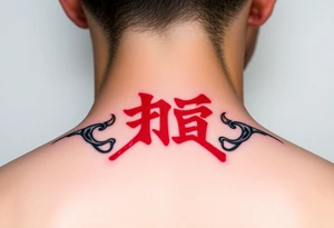 Theses japonés letter. In front of end neck
ジェファーソン
         16 
Red letter in the end of front of neck small letters tattoo idea