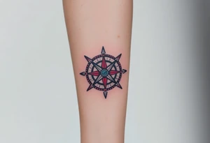compass tattoo idea