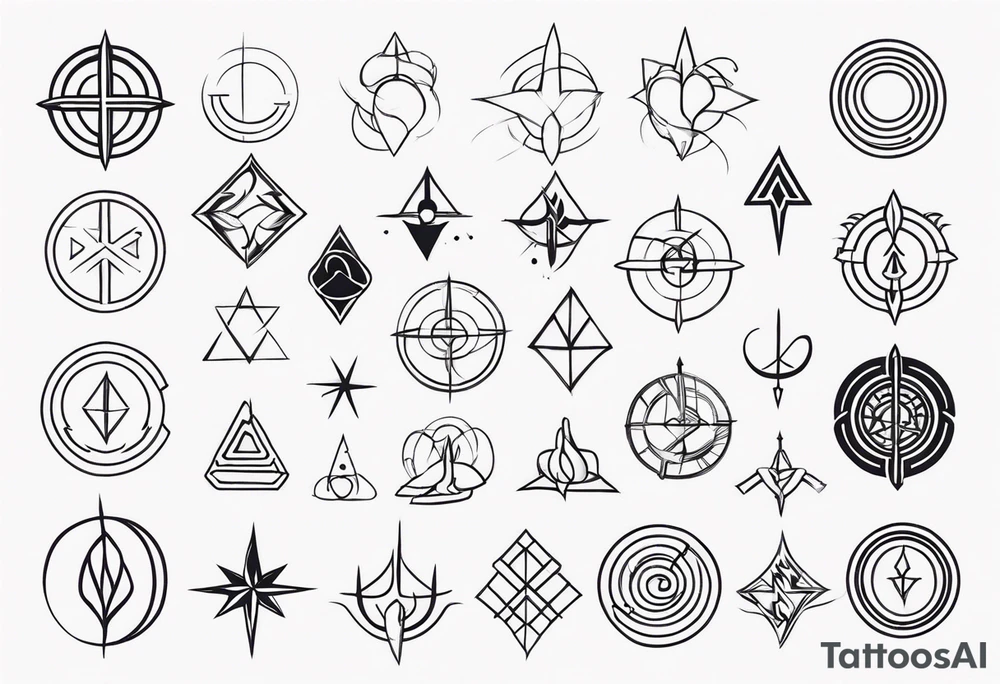 Sadism  symbol meaning tattoo design tattoo idea