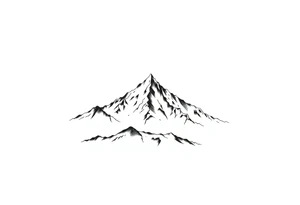 Appalachain mountains tattoo idea