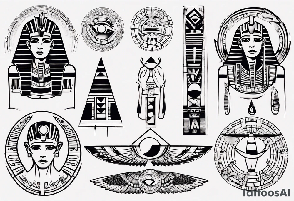Egyptian tattoo idea