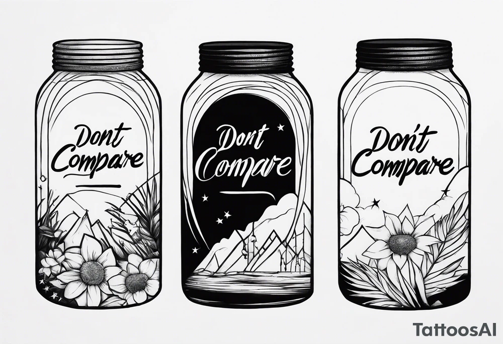 Don’t compare tattoo idea