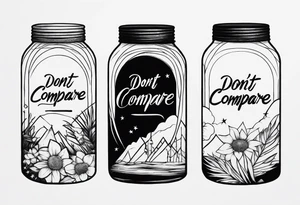 Don’t compare tattoo idea
