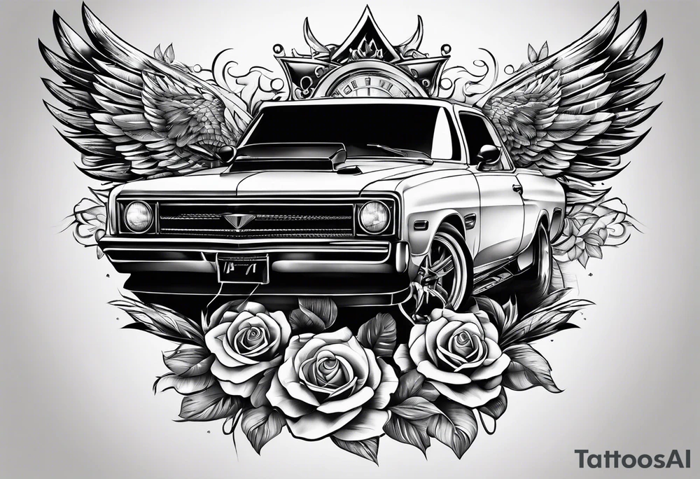 Mechanic tattoo idea