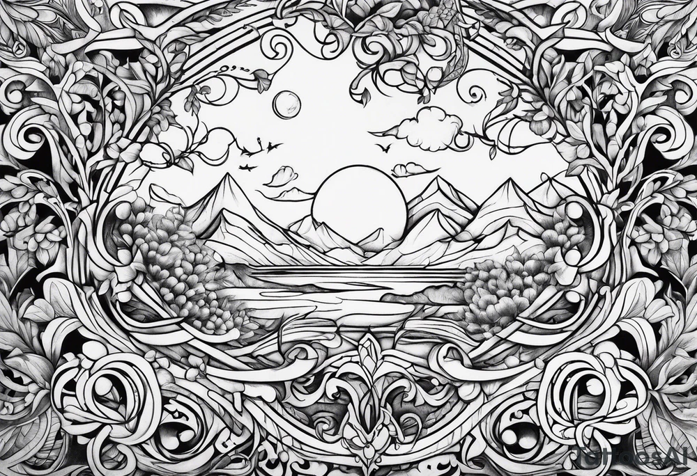 Vines tattoo idea