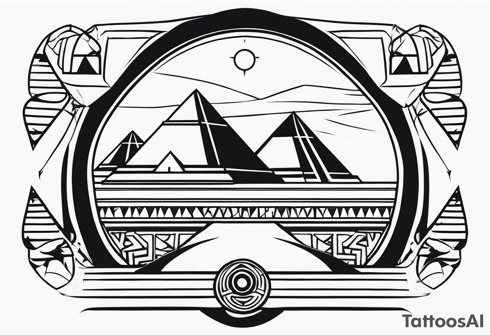 egypt tattoo idea