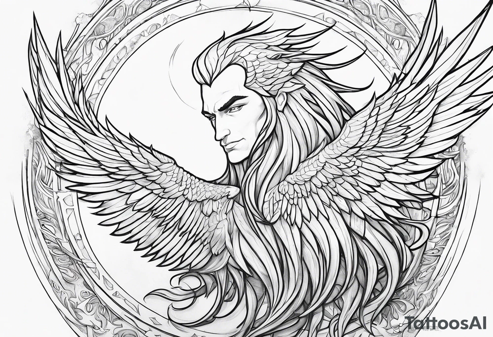 Kael'Thas and his phoenix tattoo idea