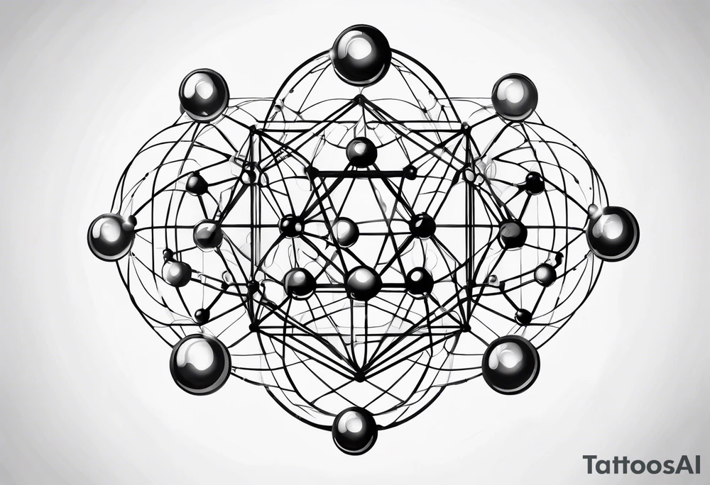 Chemistry adrenaline molecular structure tattoo idea