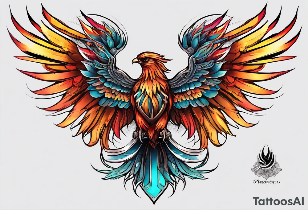 PHOENIX tattoo idea