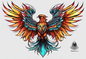 PHOENIX tattoo idea