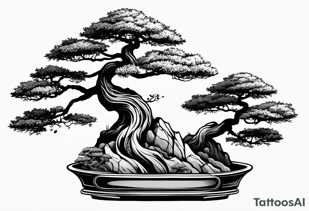 bonsai tattoo idea