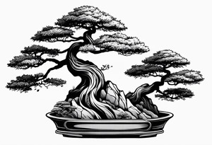 bonsai tattoo idea