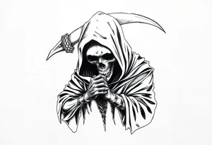 Grim reaper tattoo idea