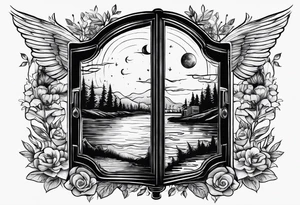 River songs diary from doctor who with the words "We're all stories in the end" tattoo idea