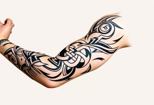 tibetan endless knot tattoo idea