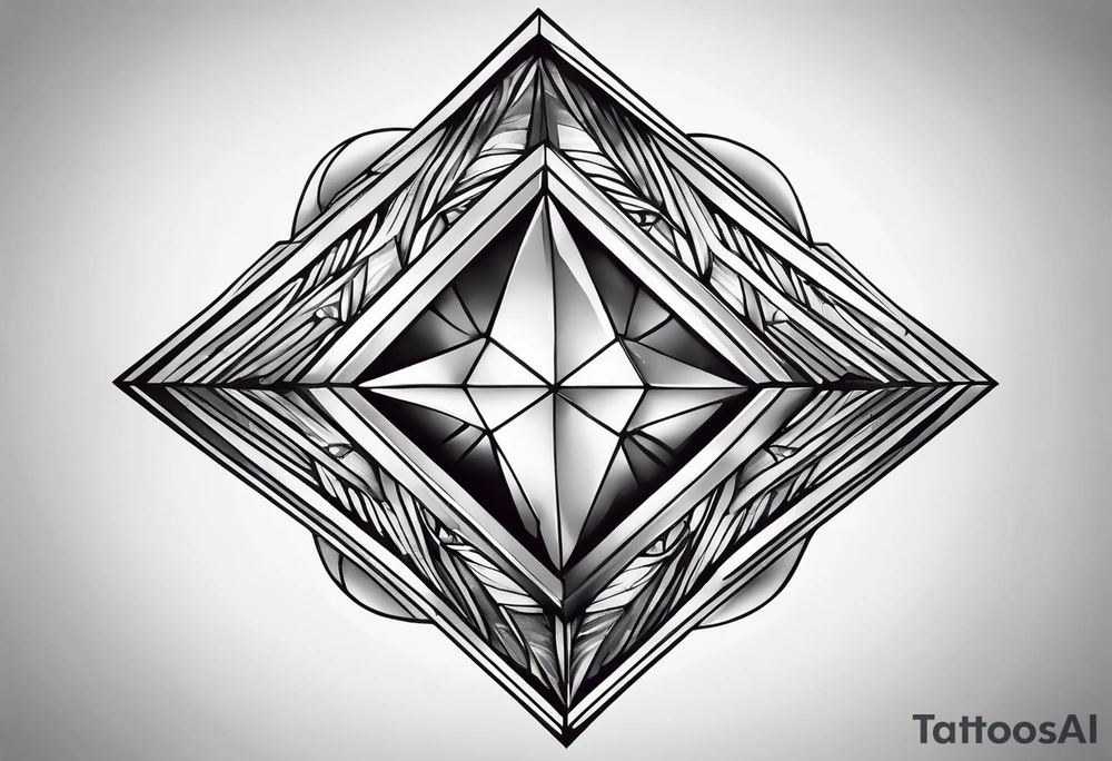 diamond tattoo idea