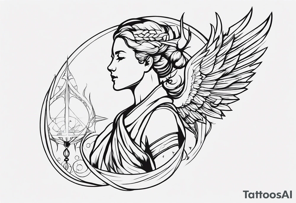 Invictus tattoo idea