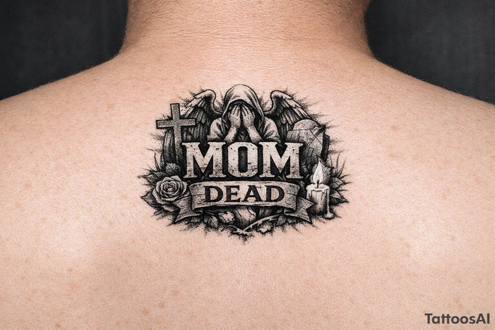 tattoe mom dead tattoo idea