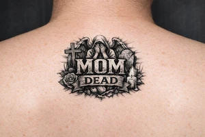 tattoe mom dead tattoo idea