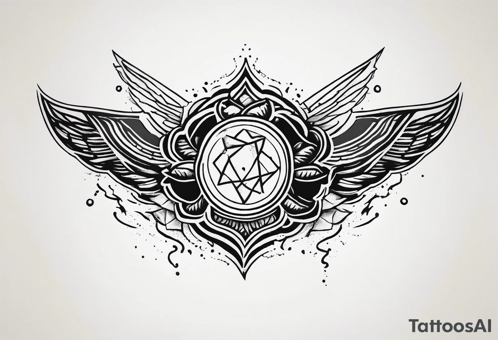 Body Rip wound mark tattoo design tattoo idea