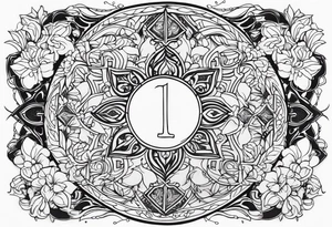 Psalm 24:3 tattoo idea