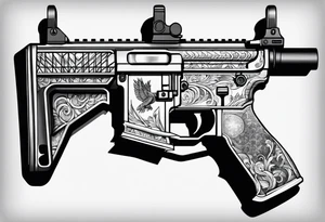 Ar 15 tattoo idea