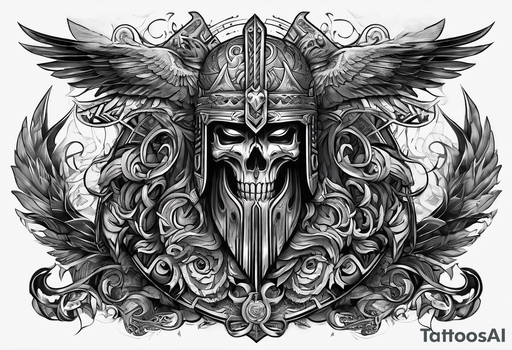 Valhalla tattoo idea