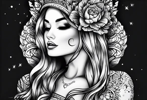 Love for my daughters tattoo idea
