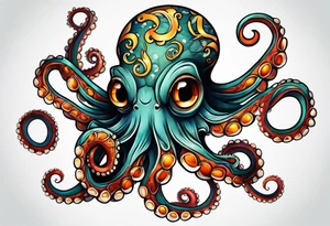 Octopus tattoo idea