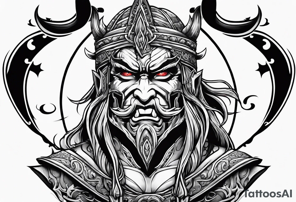 Démon slayer tattoo idea
