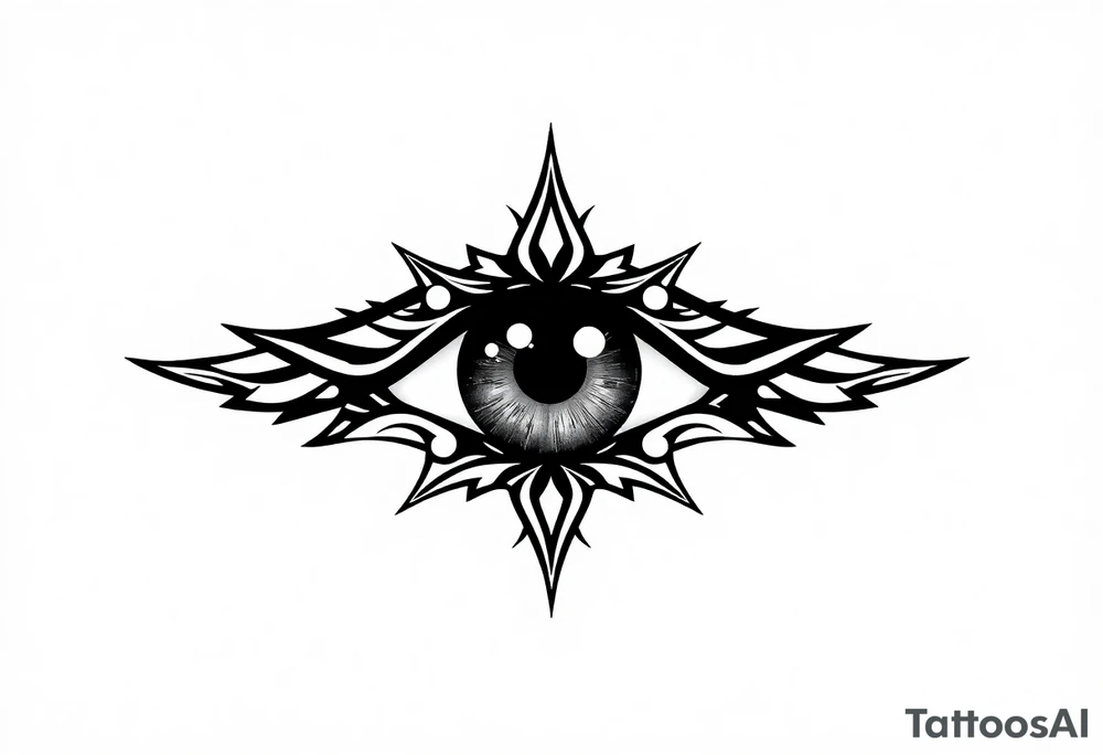 Eye tattoo idea