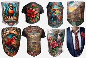 A sleeve inspired by Madrid, Porto, Washington DC, Porto Alegre, Crete, and Wisconsin tattoo idea