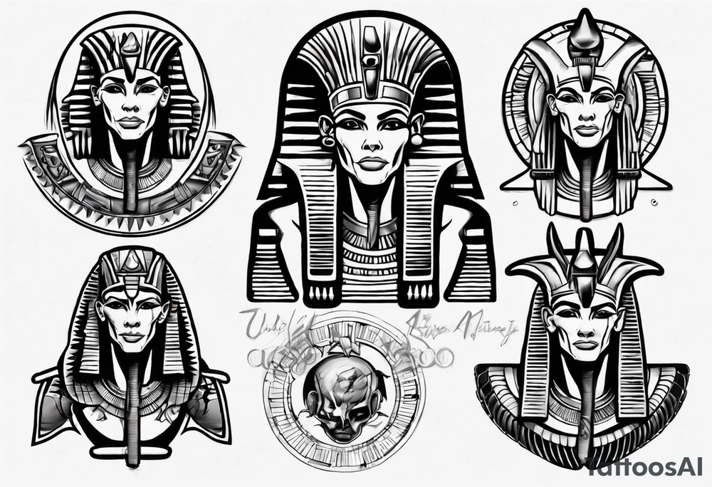 Egyptian god, Set tattoo idea