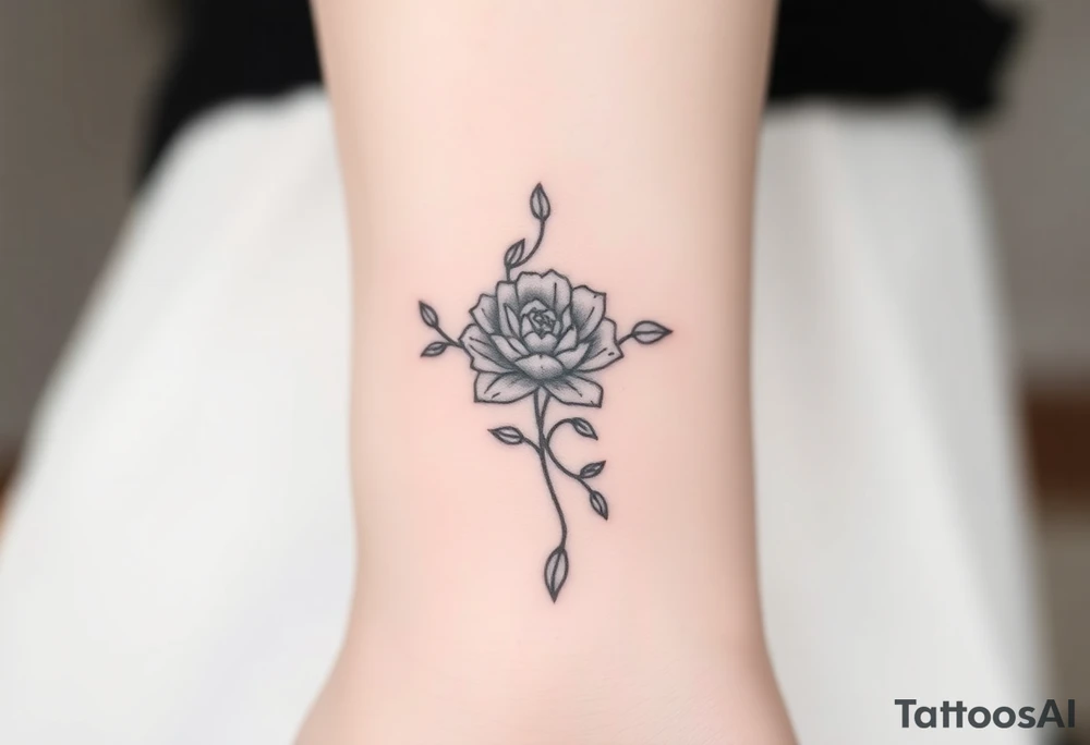 Tattoo that symbolizes grief and loss tattoo idea