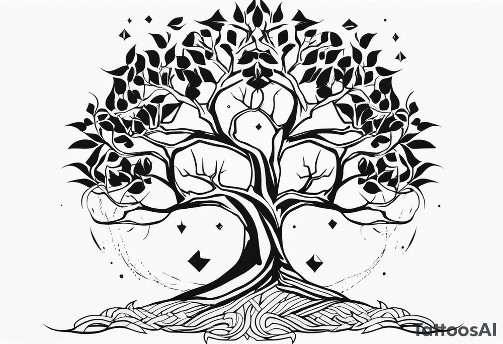 Yggdrasil tattoo idea