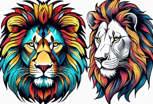 lion tattoo idea