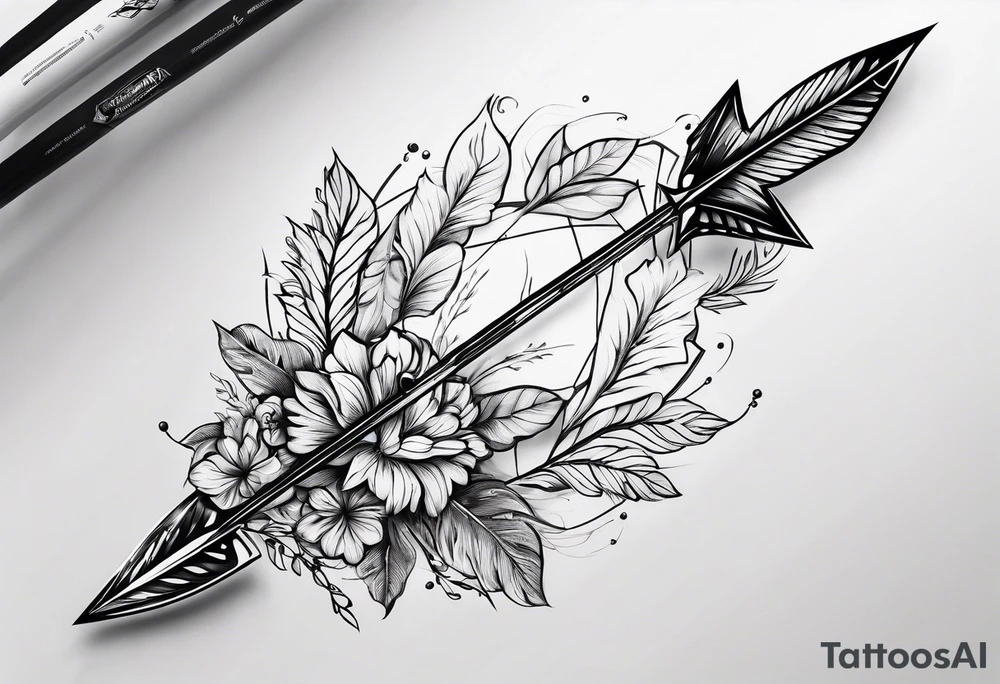 arrow tattoo idea