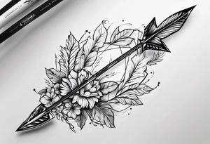 arrow tattoo idea